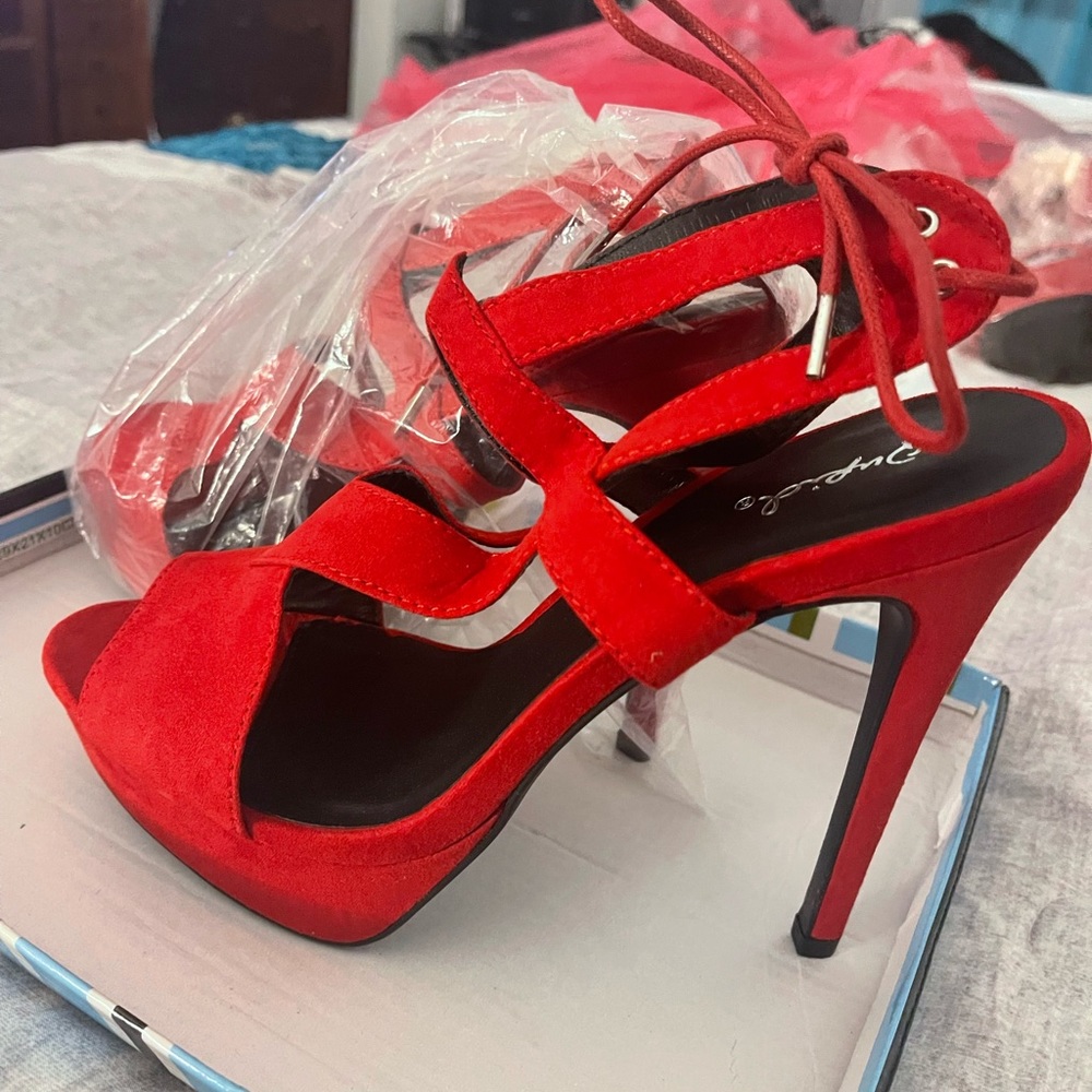 Red Stiletto high heels❤️